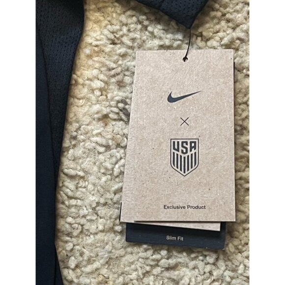 Team USA USWNT Nike Black Dri Fit Women's Strike Top Shirt Size Small Slim New - Picture 6 of 6